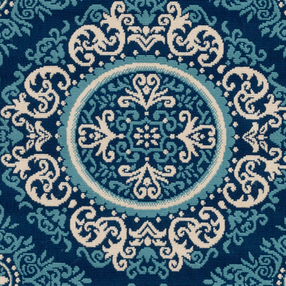 Marina MRN-3009 2' x 3' Machine Woven Indoor/Outdoor Accent Rug