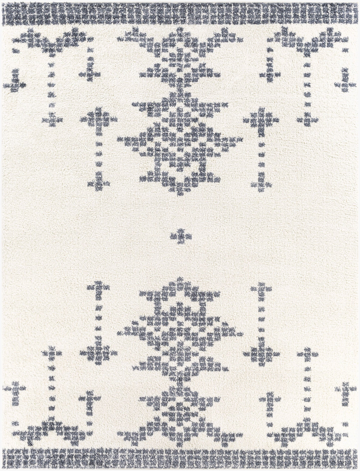 Alfombra tejida a máquina Maroc Shag MRS-2300 de 8' x 10'