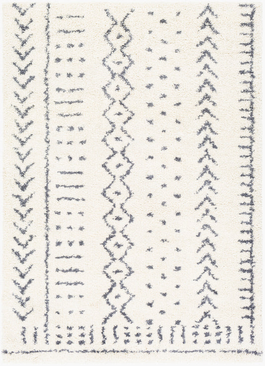 Alfombra tejida a máquina Maroc Shag MRS-2302 de 1,83 m x 2,74 m