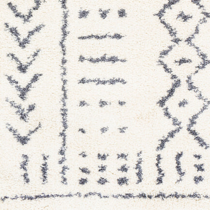 Alfombra tejida a máquina Maroc Shag MRS-2302 de 1,83 m x 2,74 m