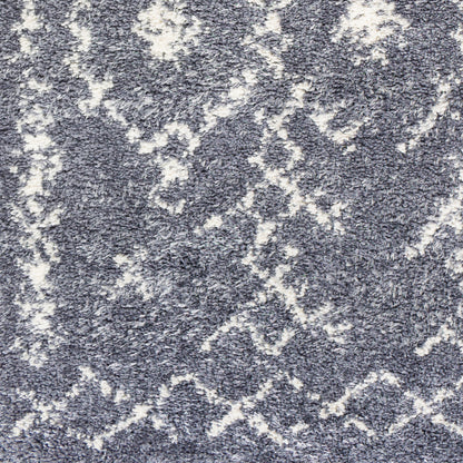 Alfombra tejida a máquina Maroc Shag MRS-2304 de 1,83 m x 2,74 m