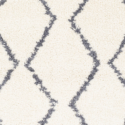 Alfombra tejida a máquina Maroc Shag MRS-2307 de 1,83 m x 2,74 m