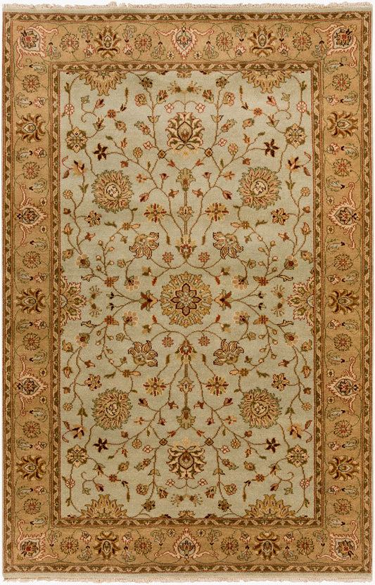 Alfombra de lana hecha a mano Museum MSE-2000 de 1,83 m x 2,74 m