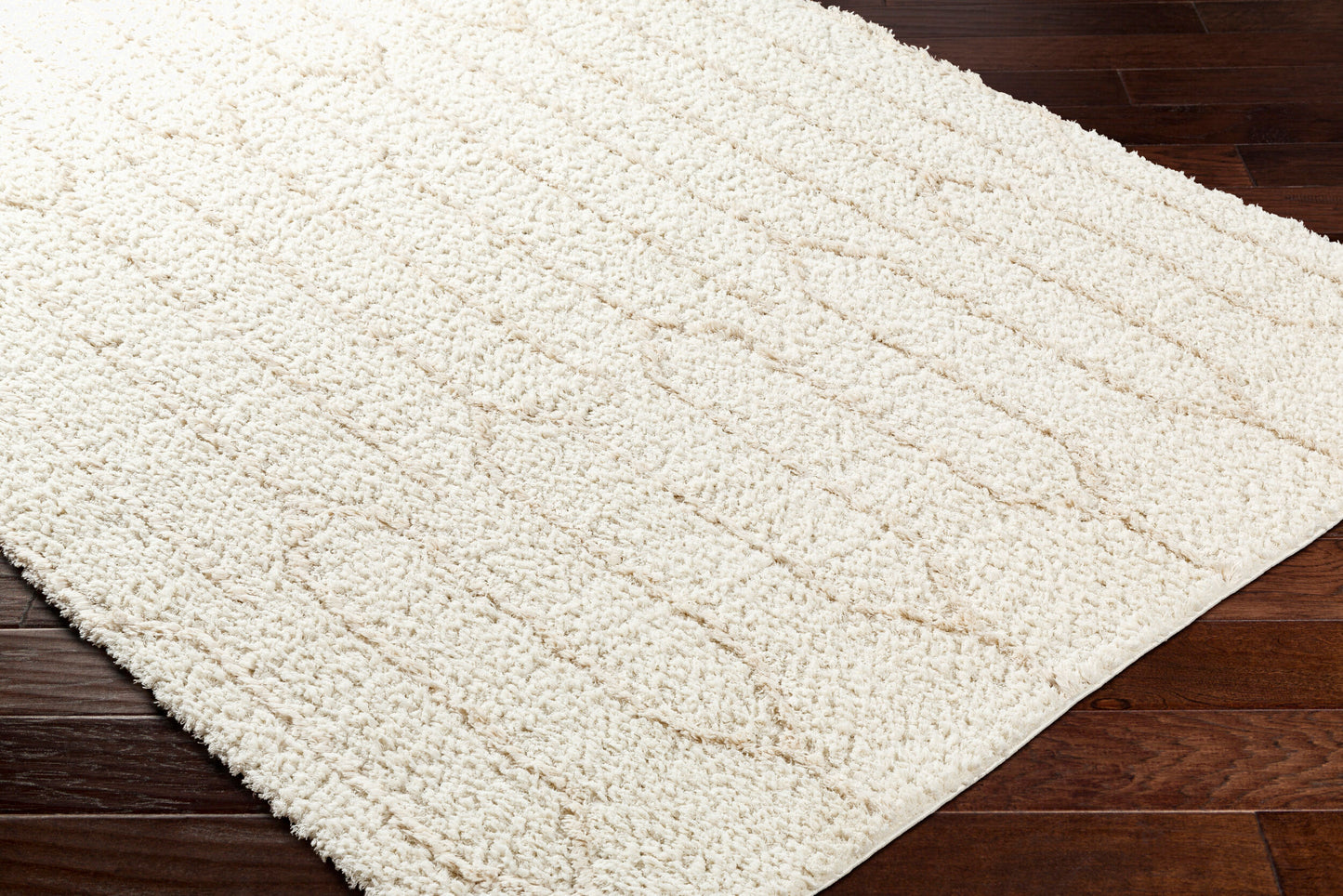 Alfombra tejida a máquina Maryland Shag MSG-2301 de 1,52 m x 2,13 m