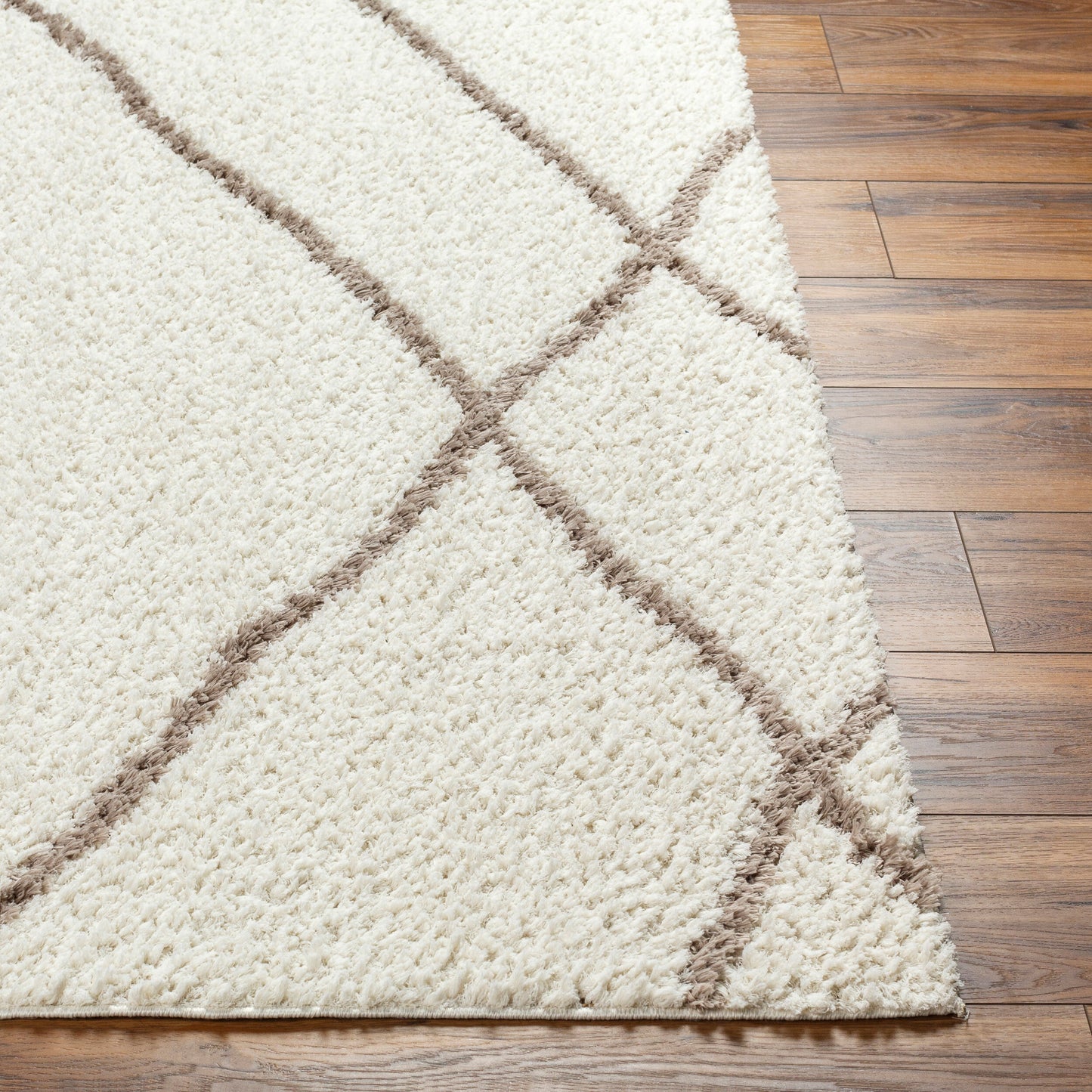 Alfombra tejida a máquina Maryland Shag MSG-2302 de 1,52 m x 2,13 m
