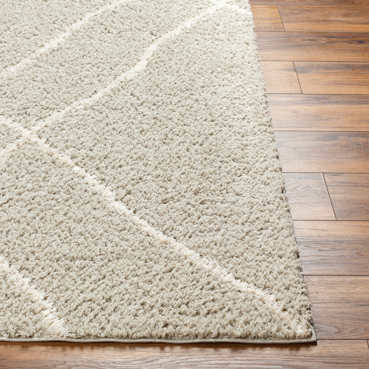 Alfombra tejida a máquina Maryland Shag MSG-2303 de 1,52 m x 2,13 m