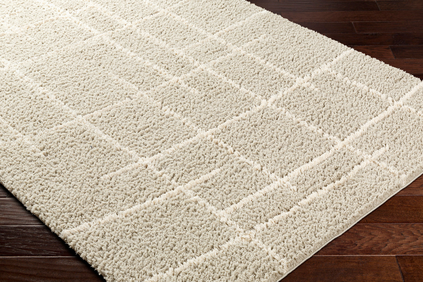 Alfombra tejida a máquina Maryland Shag MSG-2307 de 1,52 m x 2,13 m