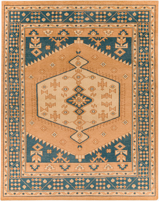 Alfombra de lana hecha a mano Milas MSL-2300 de 8' x 10'