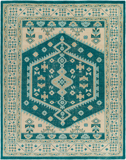 Alfombra de lana hecha a mano Milas MSL-2301 de 8' x 10'