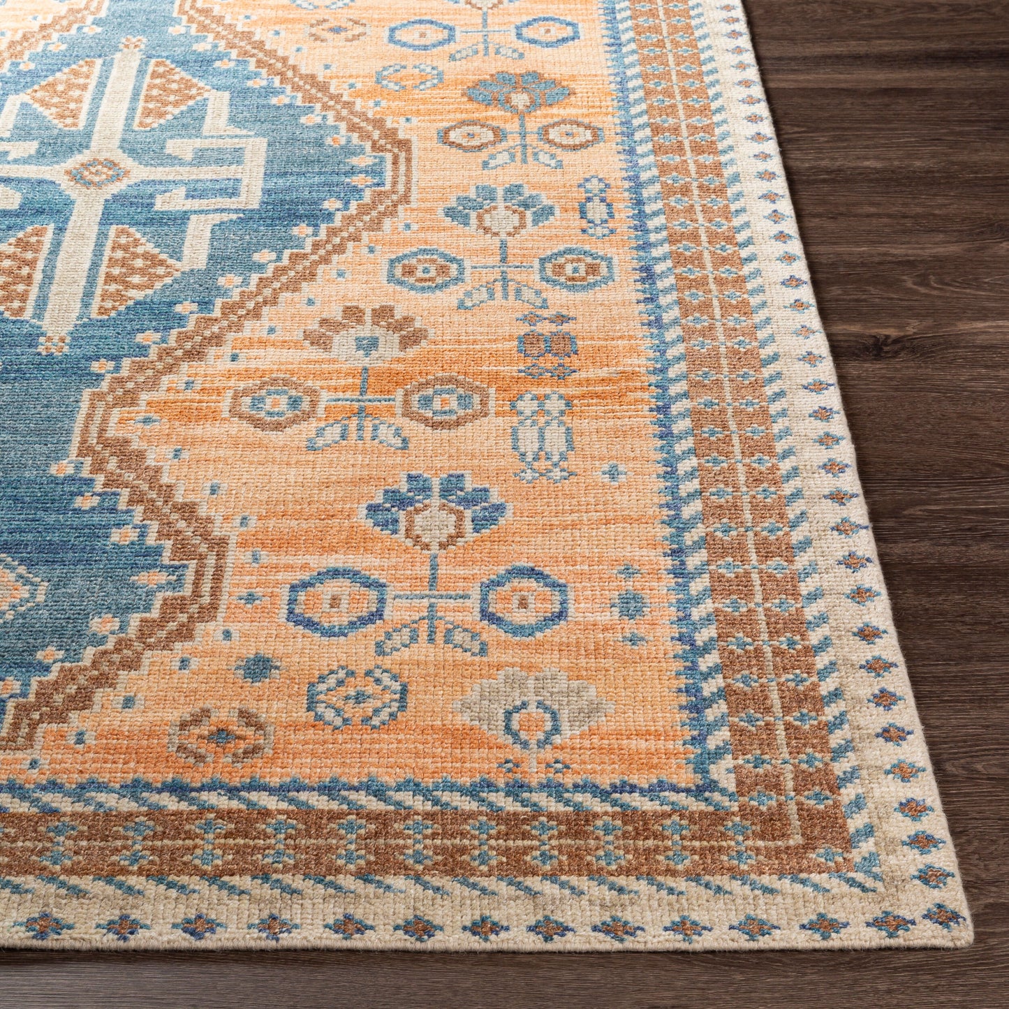 Alfombra hecha a mano Milas MSL-2302 de 1,52 m x 2,13 m