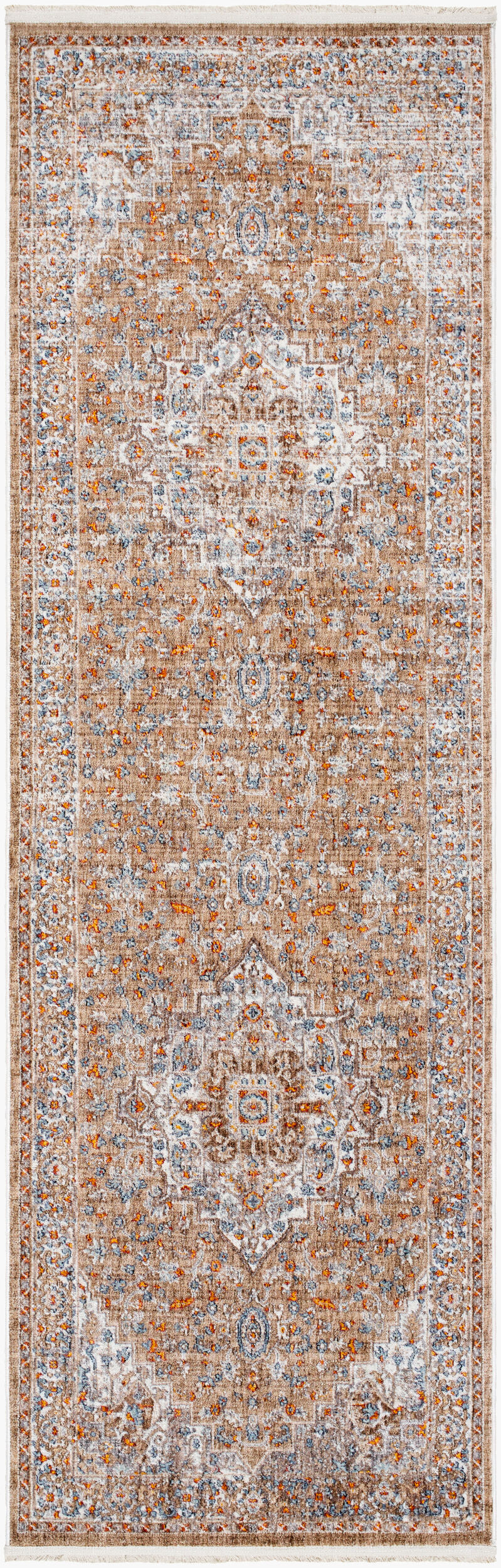 Misterio MST-2301 7ft Runner Machine Woven Runner Rug