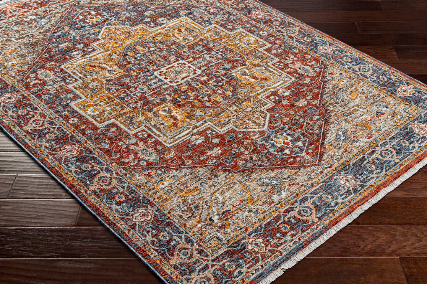 Misterio MST-2303 3'3" x 4'11" Machine Woven Accent Rug