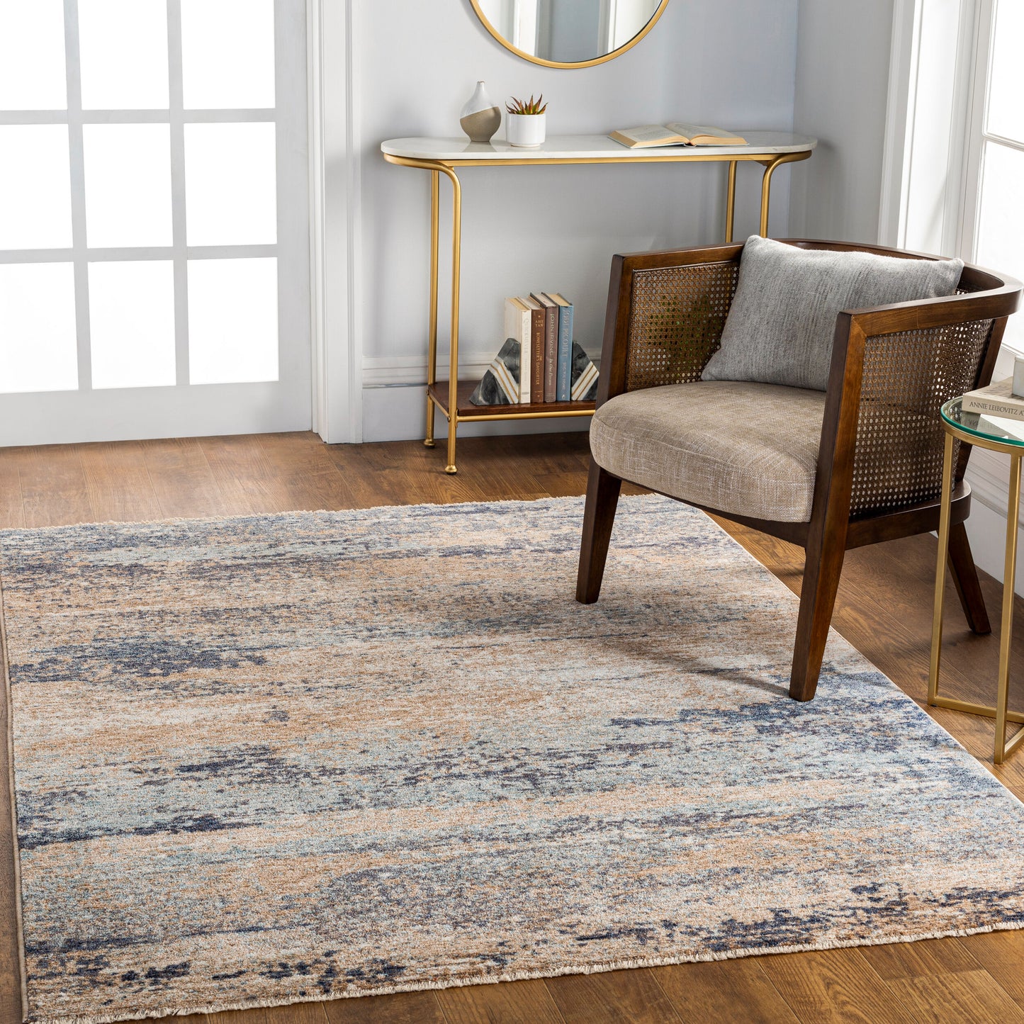 Misterio MST-2305 10ft Runner Machine Woven Runner Rug