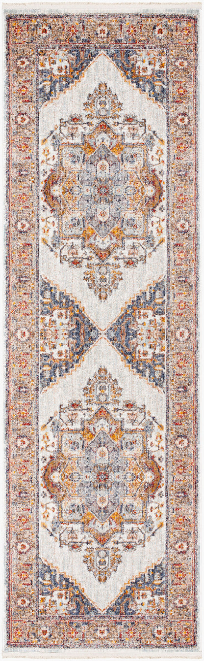 Misterio MST-2306 7ft Runner Machine Woven Runner Rug