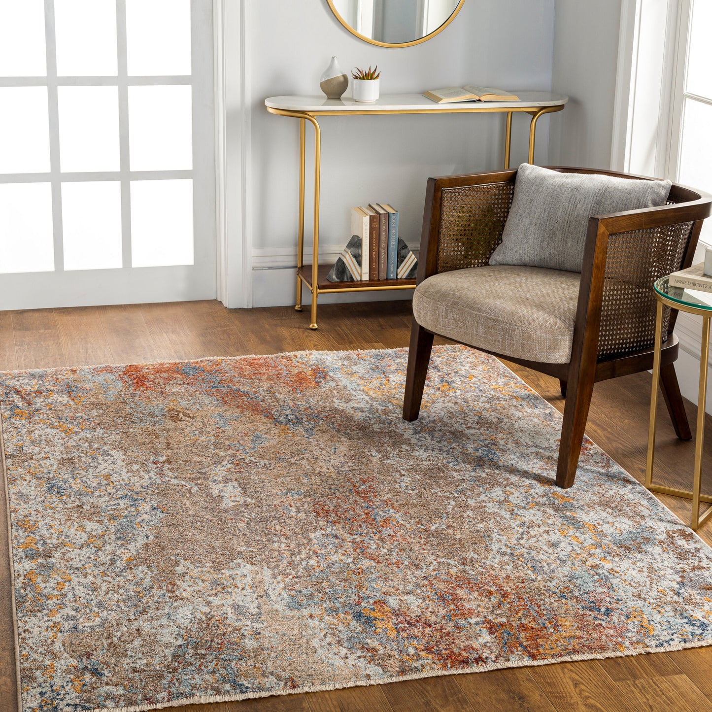 Misterio MST-2307 3'3" x 4'11" Machine Woven Accent Rug