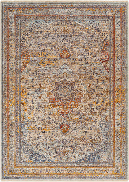 Misterio MST-2309 3'11" x 5'7" Machine Woven Accent Rug