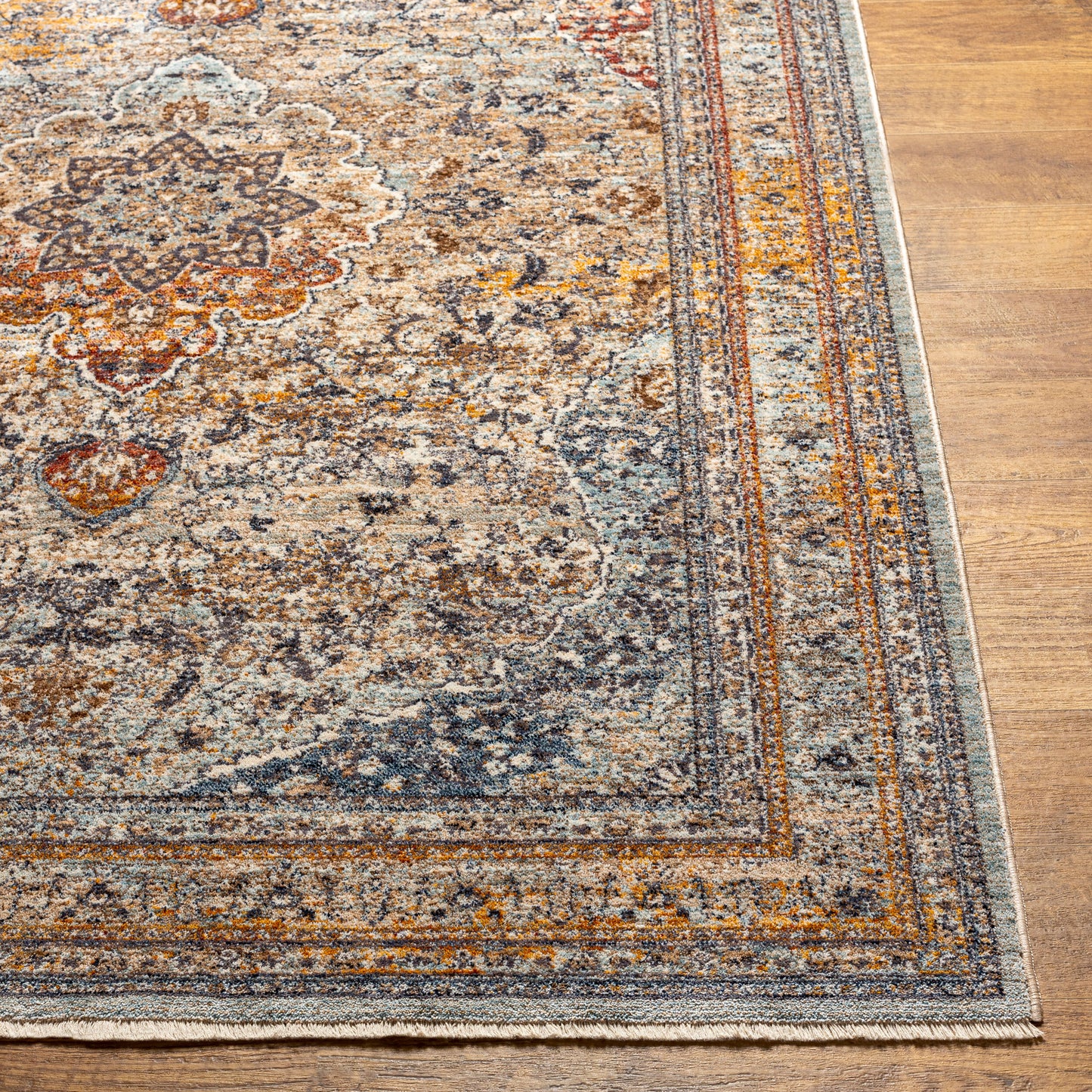 Misterio MST-2309 7ft Runner Machine Woven Runner Rug