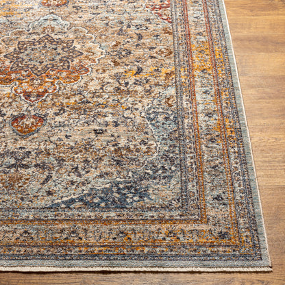 Misterio MST-2309 7ft Runner Machine Woven Runner Rug