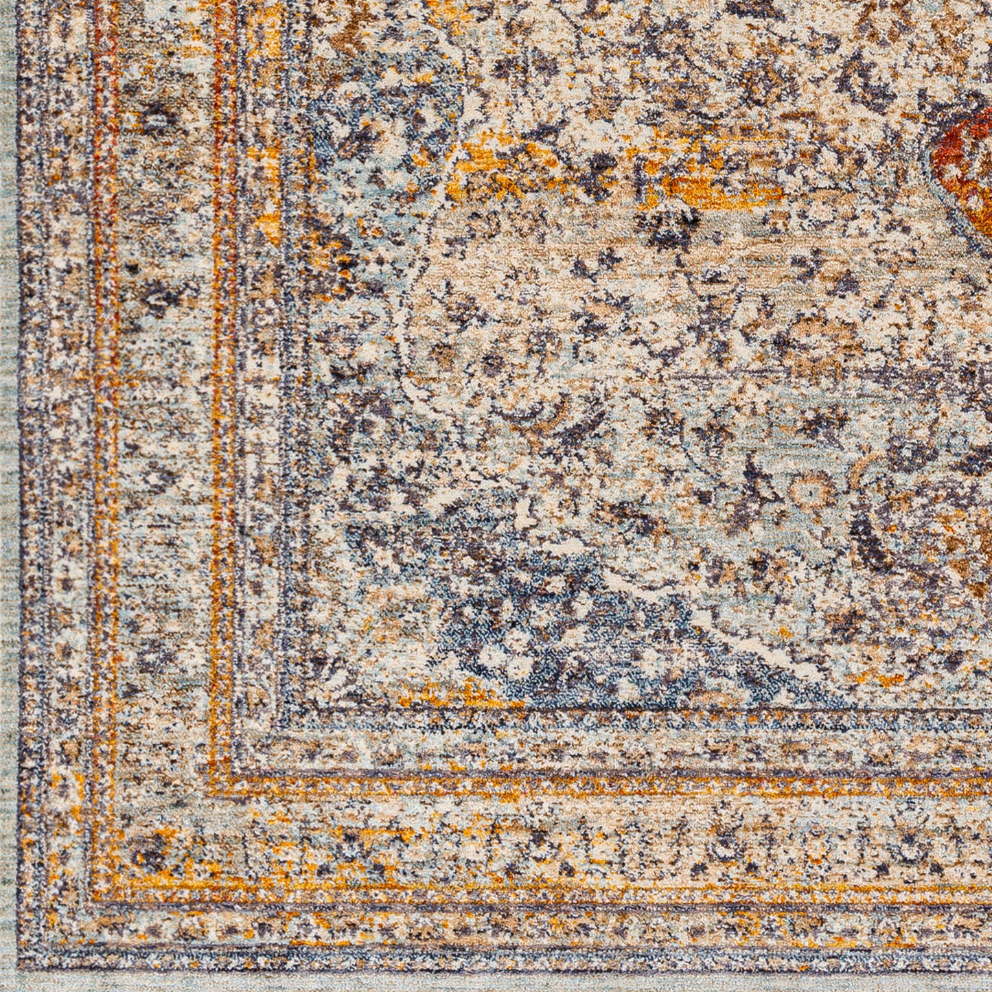 Misterio MST-2309 7ft Runner Machine Woven Runner Rug