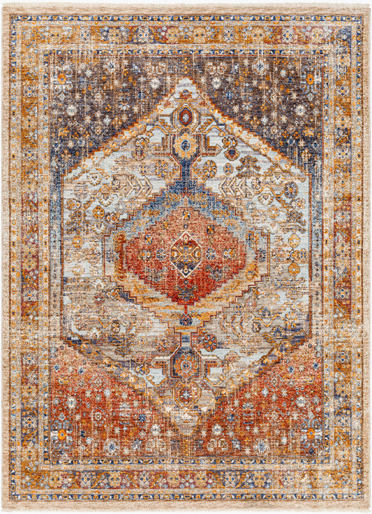 Misterio MST-2312 3'11" x 5'7" Machine Woven Accent Rug