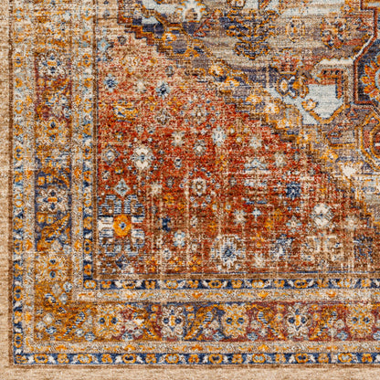 Misterio MST-2312 7ft Runner Machine Woven Runner Rug