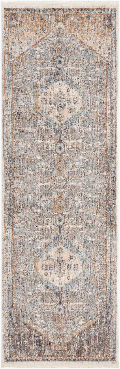 Misterio MST-2313 10ft Runner Machine Woven Runner Rug