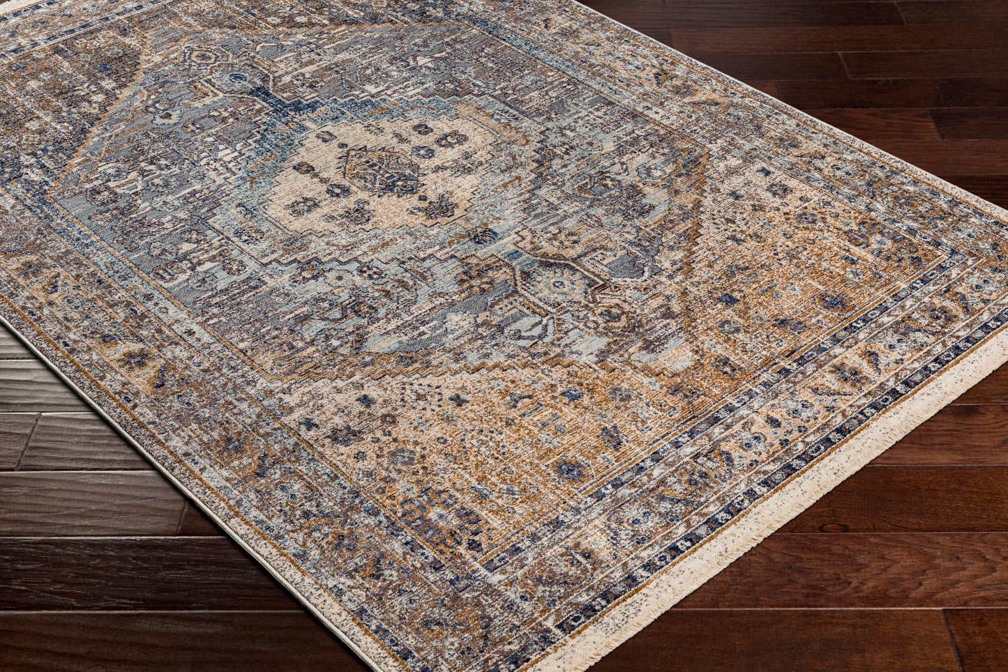 Misterio MST-2313 10ft Runner Machine Woven Runner Rug