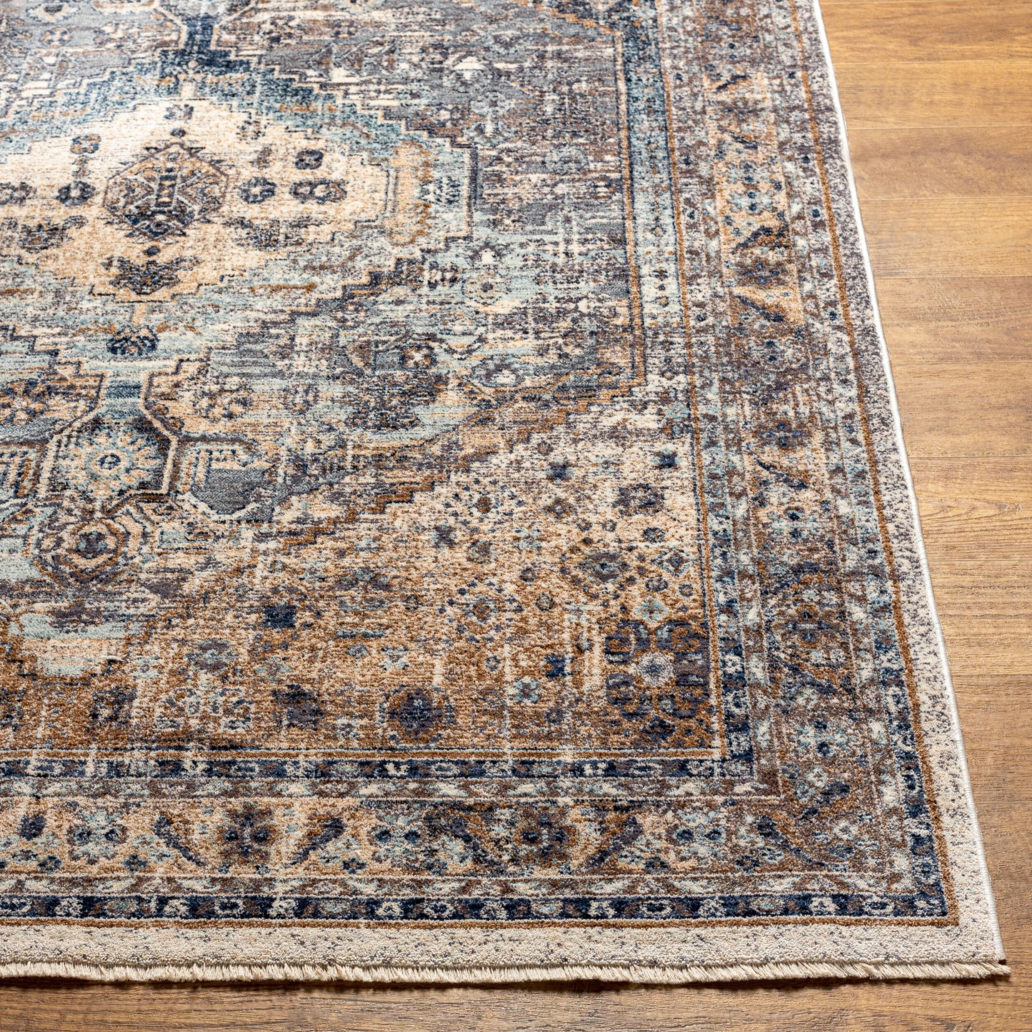 Misterio MST-2313 10ft Runner Machine Woven Runner Rug