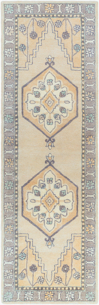 Malatya MTY-2300 8ft Runner Handmade Runner Rug