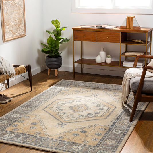 Malatya MTY-2300 2' x 3' Handmade Accent Rug