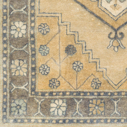 Alfombra hecha a mano Malatya MTY-2300 de 2,7 x 3,6 m