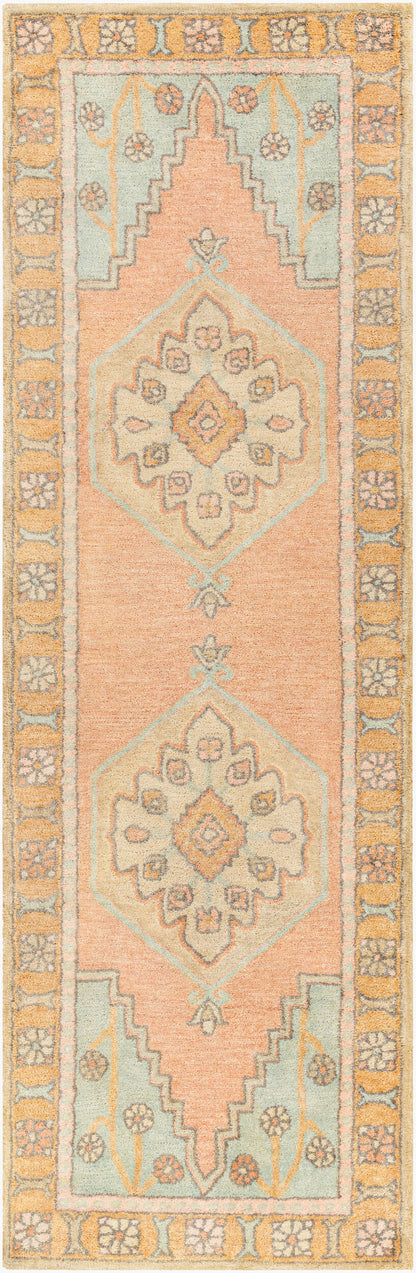 Malatya MTY-2302 8ft Runner Handmade Runner Rug