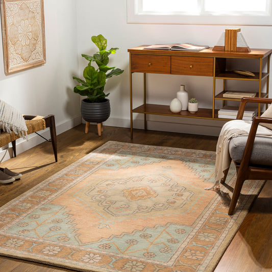 Malatya MTY-2302 2' x 3' Handmade Accent Rug