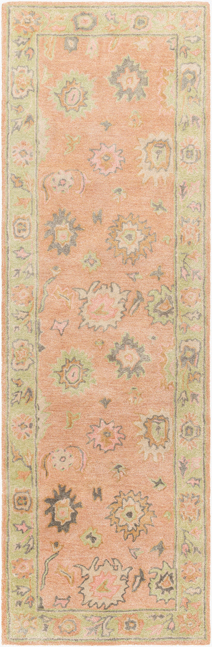 Malatya MTY-2304 8ft Runner Handmade Runner Rug