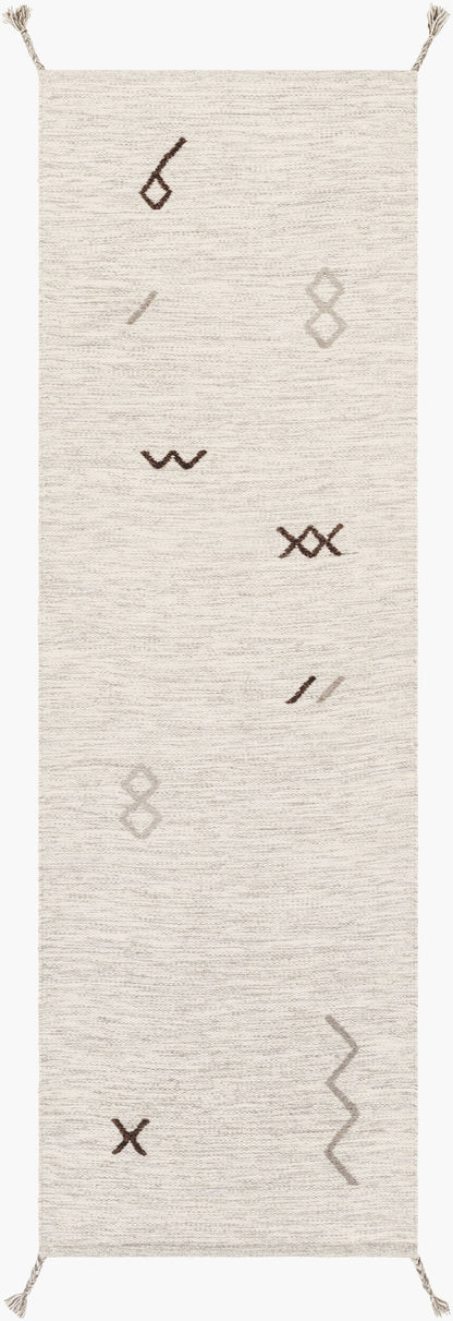 Montezuma MTZ-2005 8ft Runner Handmade Wool Runner Rug