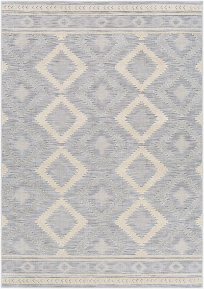 Murcia MUC-2300 5' x 7' Machine Woven Indoor/Outdoor Area Rug