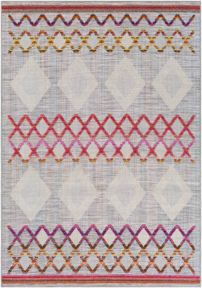 Murcia MUC-2306 5' x 7' Machine Woven Indoor/Outdoor Area Rug