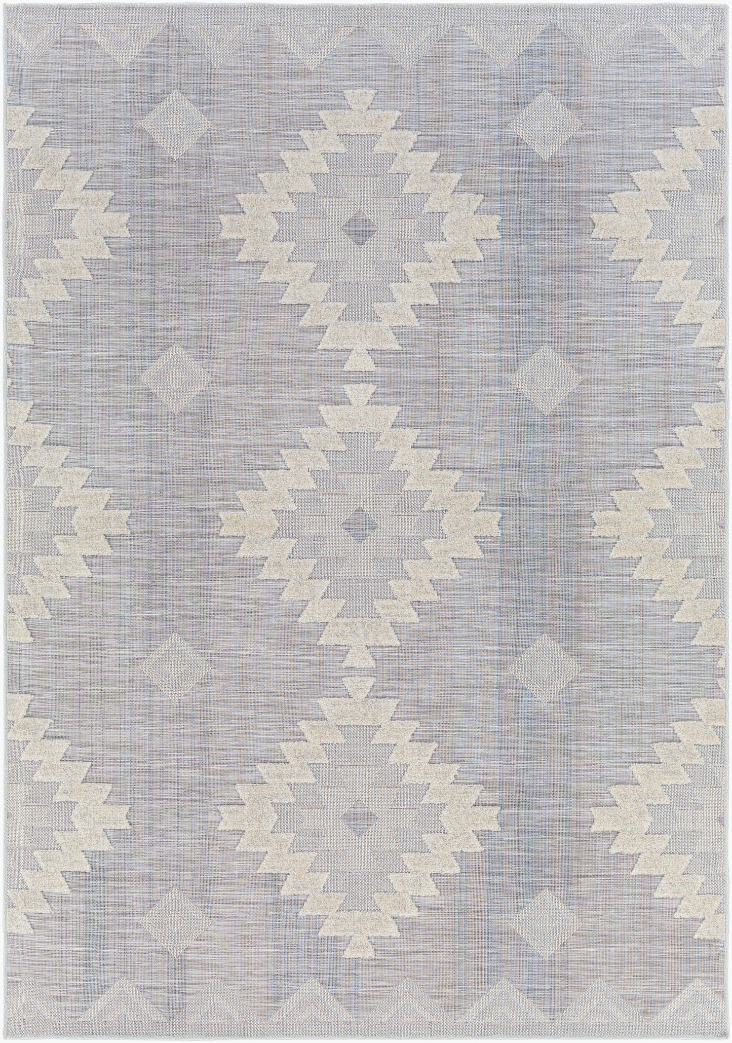 Alfombra Murcia MUC-2311 de 1,52 m x 2,13 m, tejida a máquina, para interior y exterior
