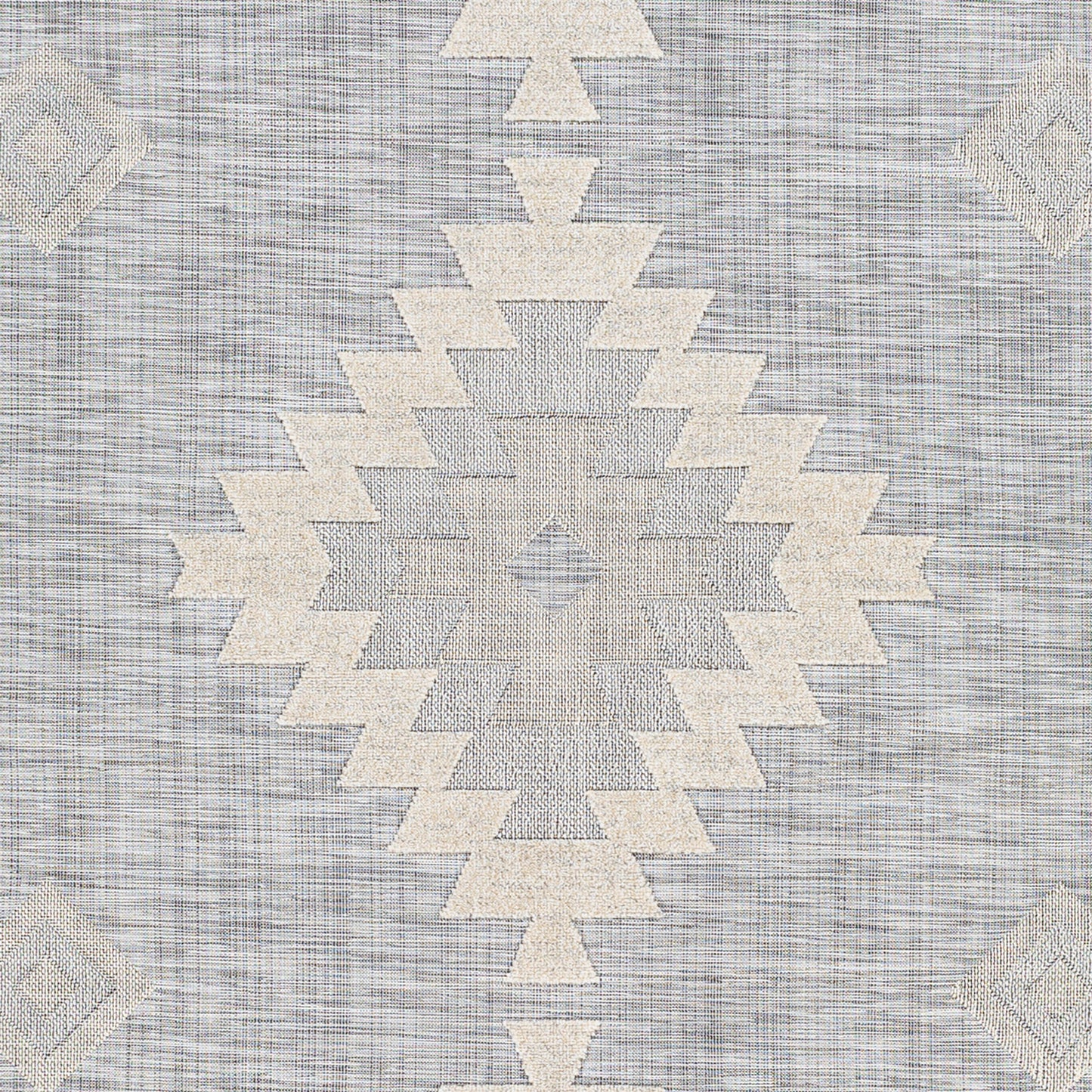 Alfombra Murcia MUC-2311 de 1,83 m x 2,74 m para interior y exterior, tejida a máquina