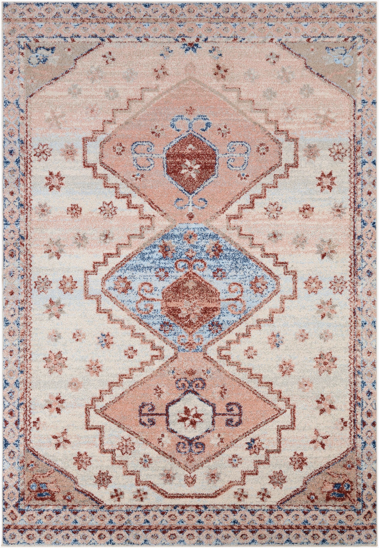 Alfombra tejida a máquina Murat MUT-2317 de 1,52 m x 2,13 m