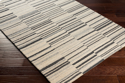 Madelyn MYN-2300 Alfombra de lana hecha a mano de 9' x 12'
