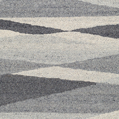 Alfombra decorativa de lana hecha a mano Madelyn MYN-2303 de 2' x 3'