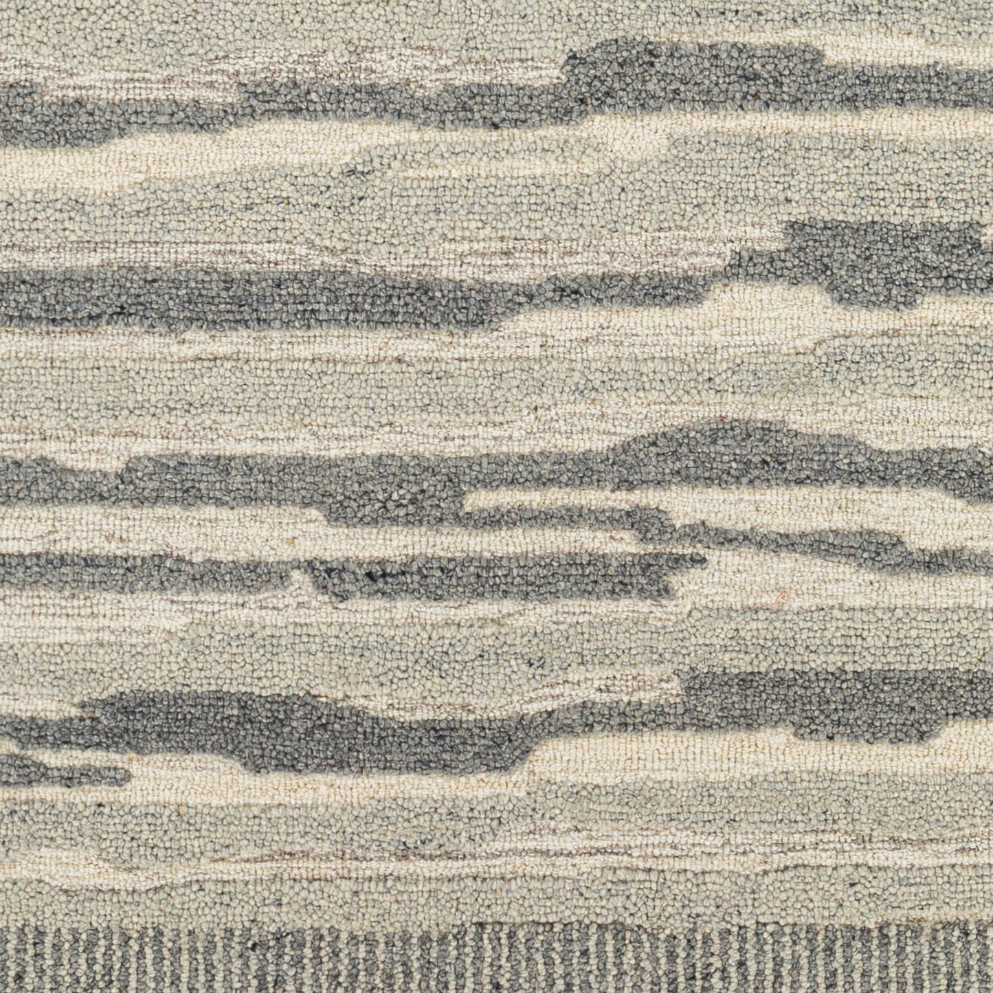 Alfombra decorativa de lana hecha a mano Madelyn MYN-2306 de 2' x 3'