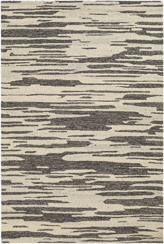 Madelyn MYN-2309 Alfombra de lana hecha a mano de 9' x 12'