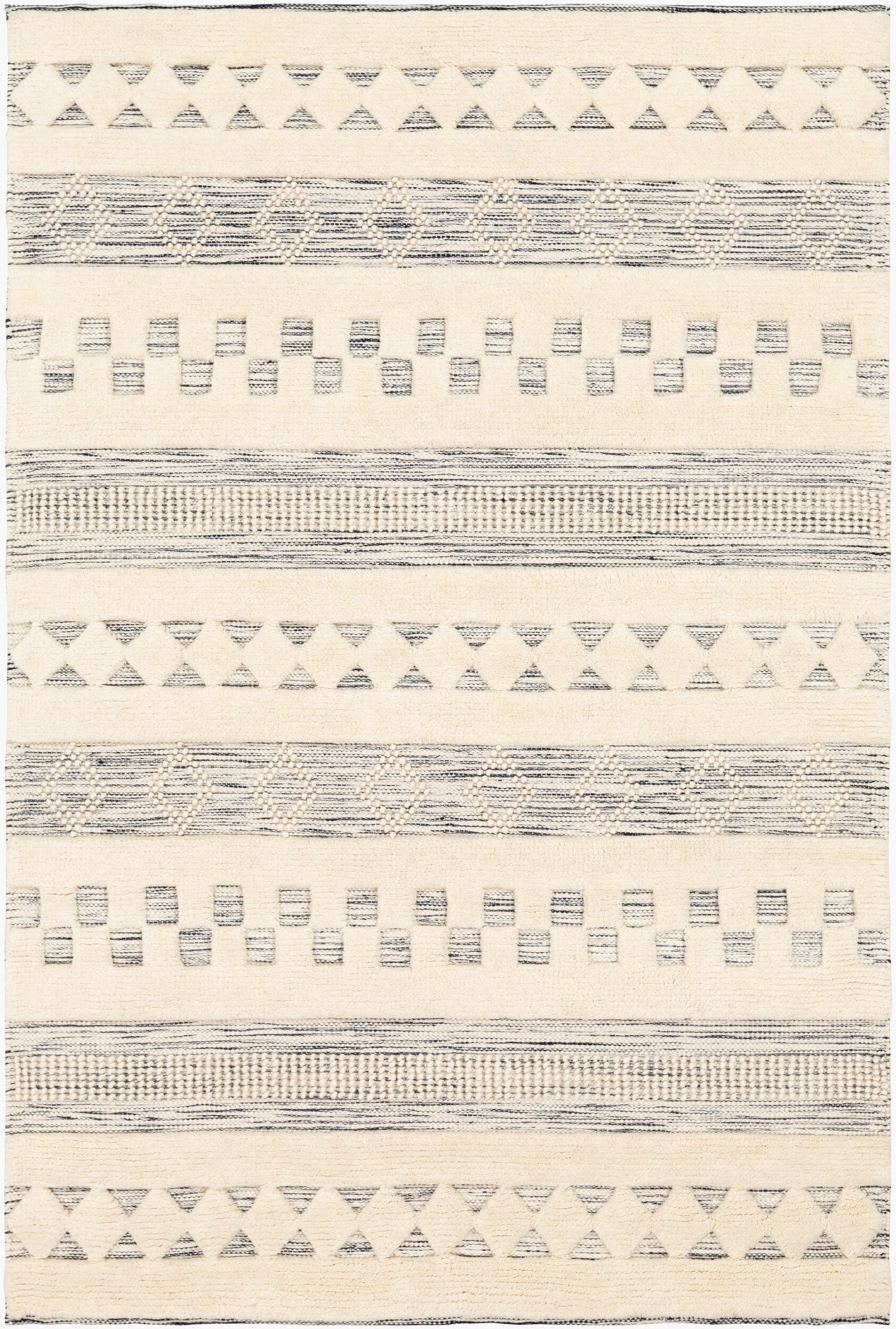 Nairobi NAB-2300 2' x 3' Handmade Wool Accent Rug
