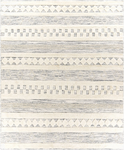 Alfombra de lana hecha a mano Nairobi NAB-2300 de 2,44 m x 3,05 m