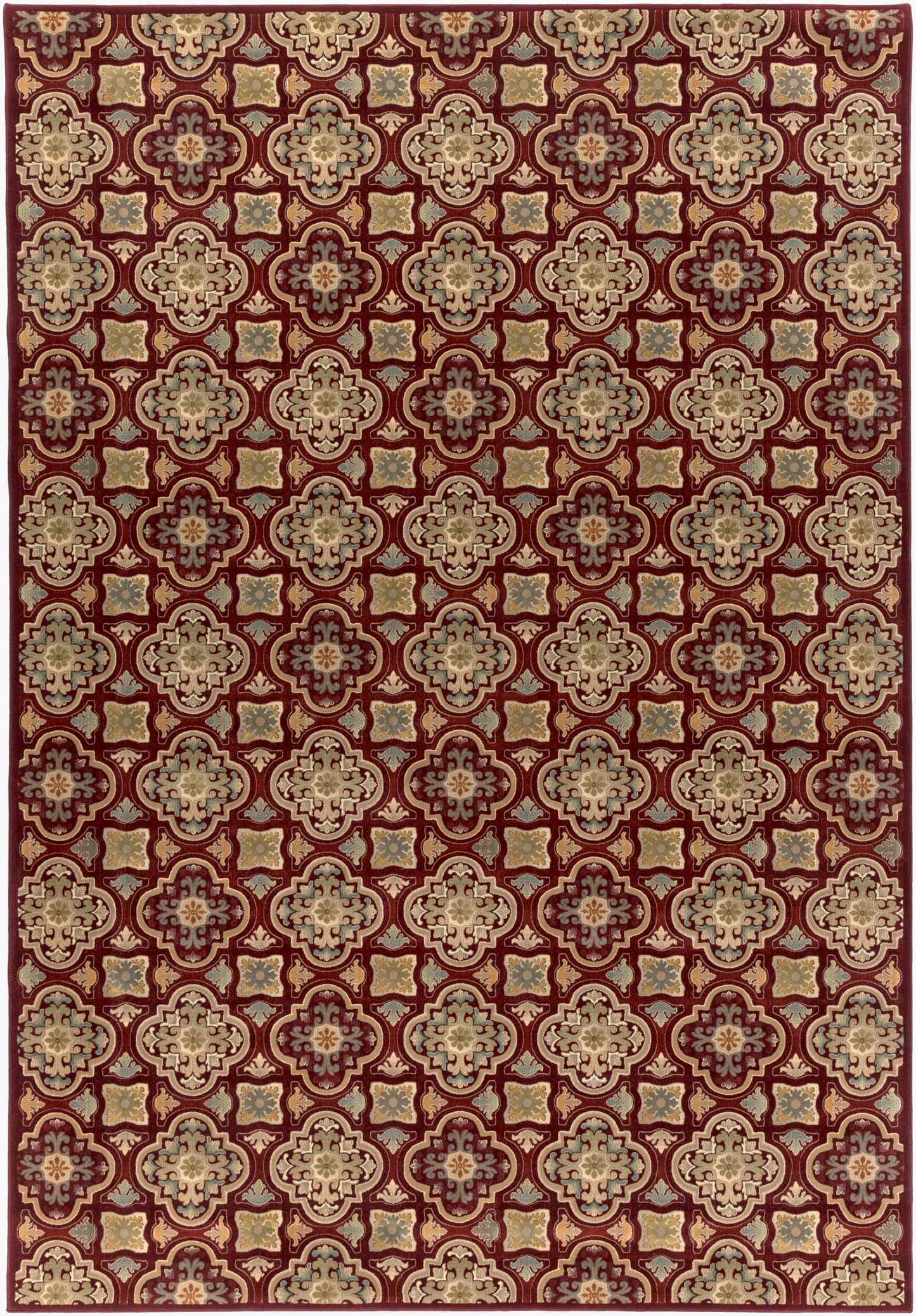 Alfombra tejida a máquina Napa NAP-1019 de 9' x 12'