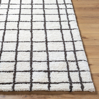 Alfombra decorativa hecha a mano Nicole NCO-2300 de 2' x 3'