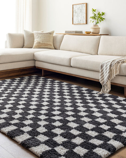 Nicole NCO-2302 Alfombra decorativa hecha a mano de 2' x 3'