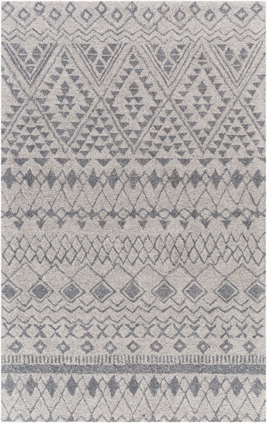 Alfombra de lana hecha a mano Newcastle NCS-2318 de 2,7 x 3,6 m